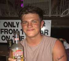 Jack Thompson consuming alcohol